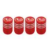 Car Wheel Tire Valve Stems Caps with car Keychain keyrings For Subaru STI Impreza Forester Tribeca XV BRZ WRX Outback X666