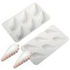6 или 8 ячеек 3D Shell Design Формы для пудинга, мусса, десерта Мадлен, шоколада, силиконовые формы для украшения торта Инструменты