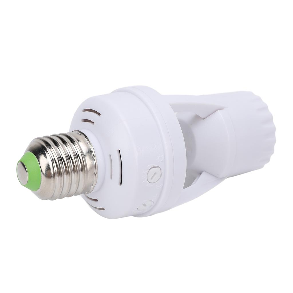 Infrared Motion Sensor Light Socket Energy Saving LED 60W E27 Screw In Motion Activated Light Bulb