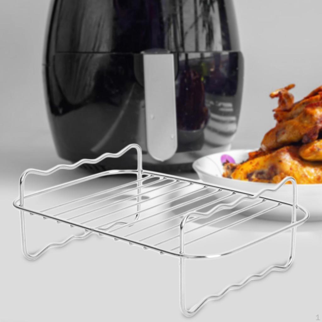 Аксессуары для фритюрницы Стойка для барбекю для универсальной охлаждающей полки для духовки