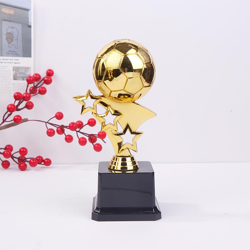 Football Ballon D'Or Creative Trophy Football Soccer Award Trophy Fans Souvenir Cup Gift Crafts Souvenirs Competition Prize Cup