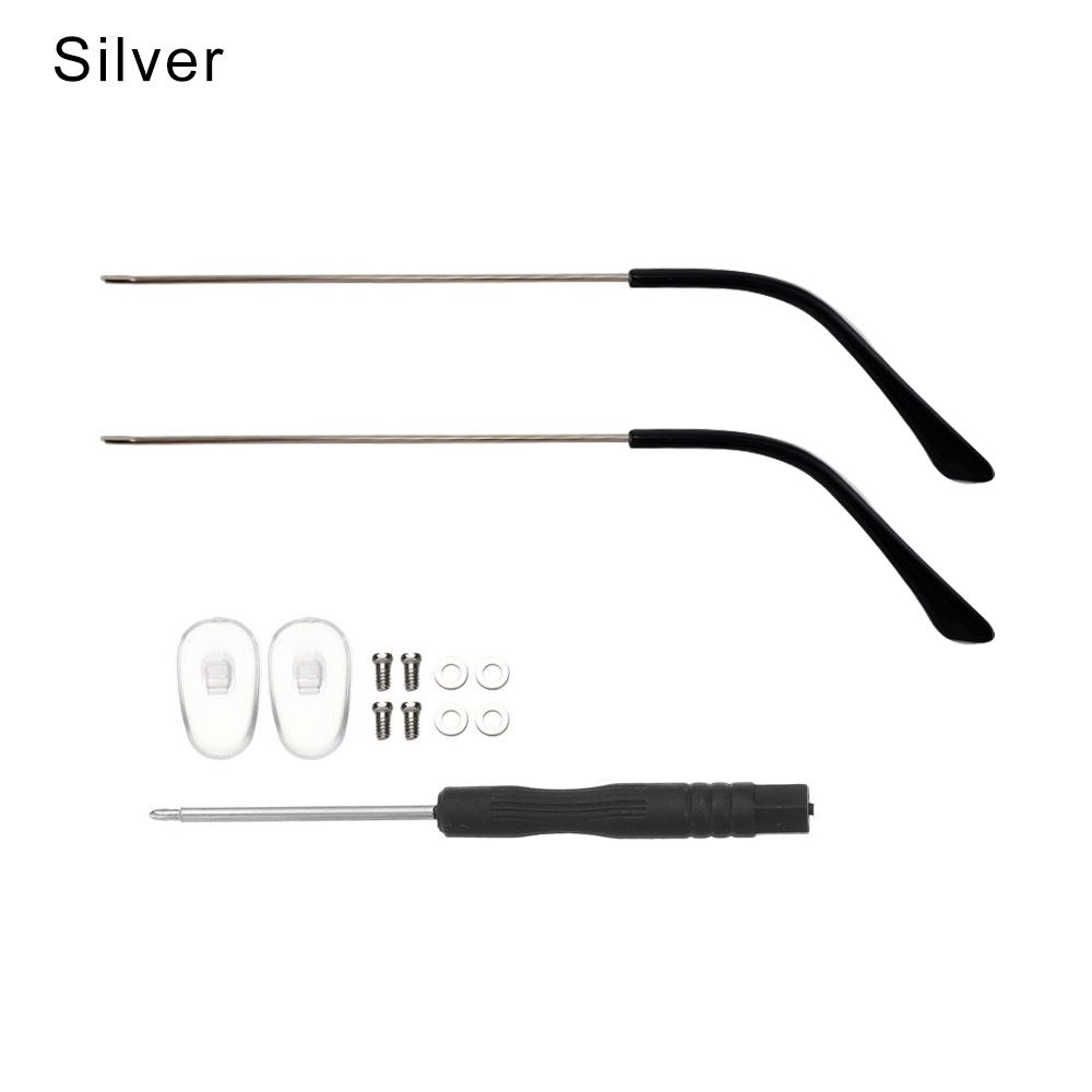 Пара солнцезащитных очков, универсальная противоскользящая оправа для очков, сменная рука, аксессуары для очков