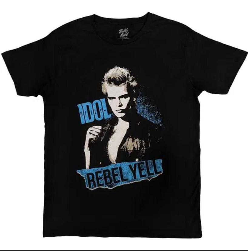 Billy Idol Unisex Rebel Yell Black unisex all size Shirt D862 Unisex T-Shirt