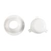 1pc White RV Roof Vent Cap RV Roof Vent Cover with Screws