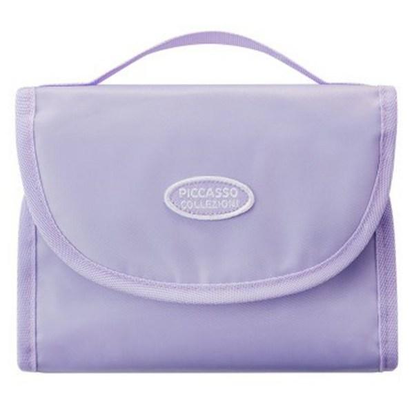 Picasso Collezioni Daily Makeup Pouch, 1 Piece, Purple, the Most Popular Beauty Accessory In Korea
