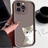 Lovely Healing Mofusand Snuggle Case for iPhone 17 Air 16 E 15 14 Plus 13 12 Mini 11 Pro Max Shockproof Silicone Dustproof Cover