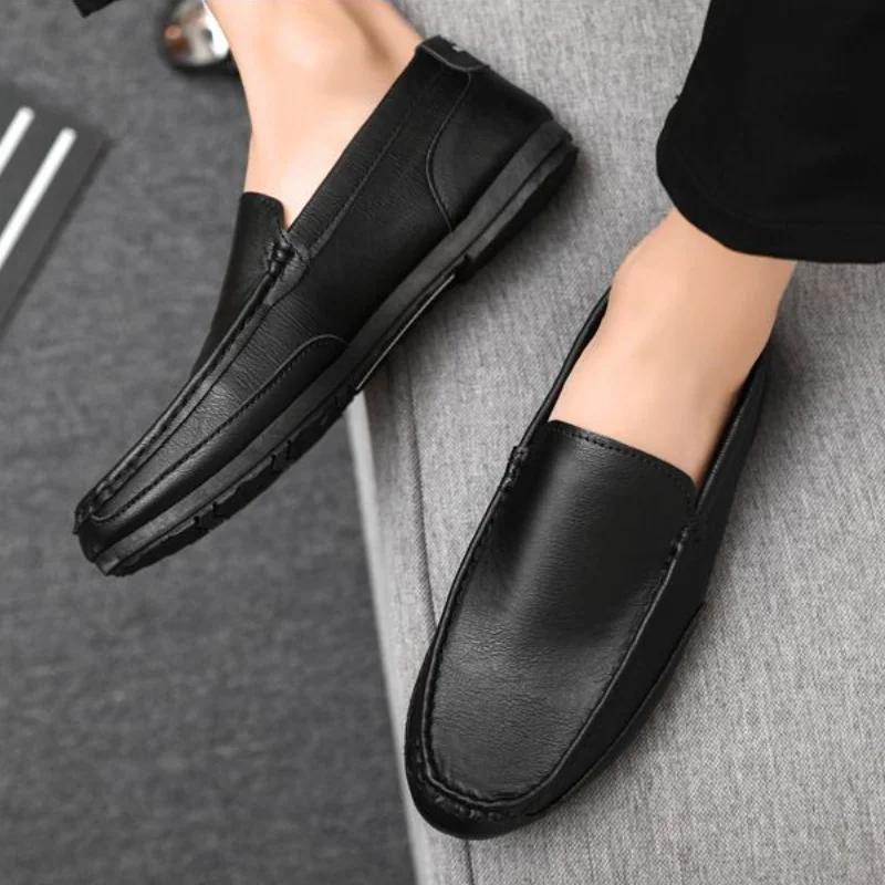 Fashion Men's Formal Shoes Spring Autumn Social Shoe Male New High Quality Fashion Casual Business Elegant and Classic Luxury Designer
