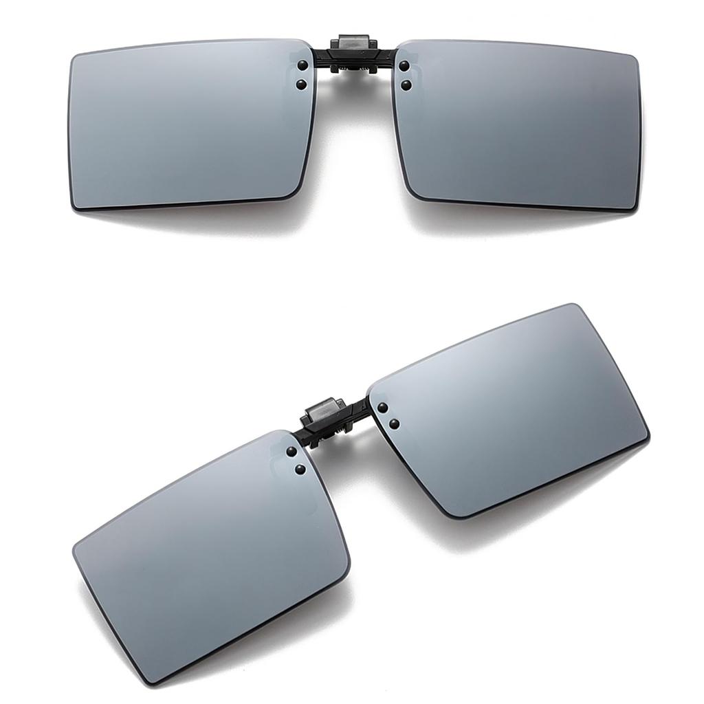 SFTRADE Поляризованный UV400 Нагрудник для вождения на открытом воздухе Солнцезащитные очки с клипсой, Откидной дизайн, Унисекс, Защита, Клипса, Активности, Велоспорт, Рыбалка,