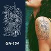 GH Hot Sale Waterproof Long Lasting Temporary Tattoos Stencil Body Art Arm Chest Leg Shoulder Tattoo Stickers for Girl Men Women