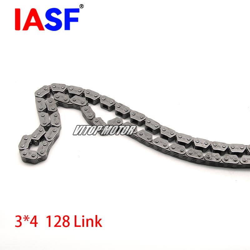 Fits for Kawasaki KLX250 KLX 250 1992-2015 2014 2013 2012 2011 2010 Motorcycle Engine 128 Link Camshaft Timing Chain Sets