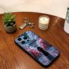 Чехол для телефона Bleach Мягкий Силиконовый черный Для IPhone 17 16 15 14 13 12 11 X XR Plus Pro Max Plus