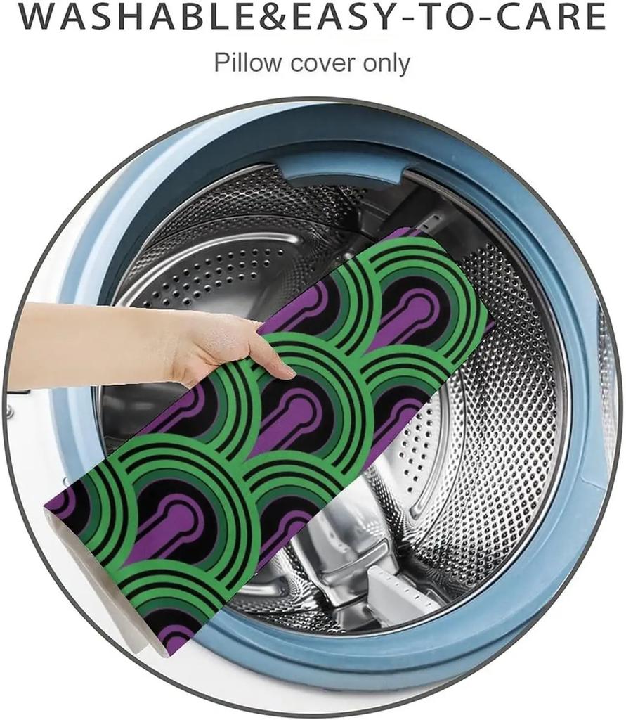 Overlook Hotel Carpet From The Shining Purple Green Throw Pillow Cover Cozy Square Pillowcase Home Decorative for Bed Couch Sofa