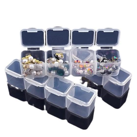 Акриловая прозрачная коробка для демонстрации дизайна ногтей и ювелирных изделий