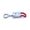 Heavy-Duty Adjustable Iron Door Bolt Quick Clamp with Two Holes, Model 4001.