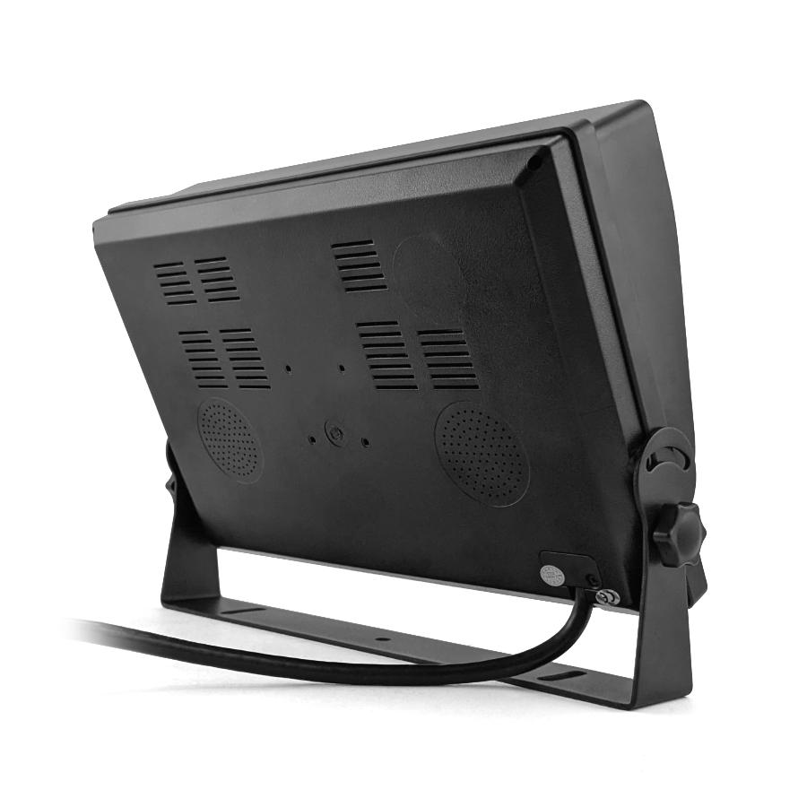 Monitor Do Kamer Cofania Ahd 10" 4 Kanały Rejestrator 12V 24V Pilot 4Pin