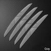 4Pcs Car Door Side Edge Anti-collision Protector Bar Stickers Protection Guards Rear View Mirror Cover Protection
