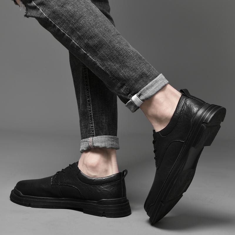 Кроссовки на шнуровке, удобная мужская повседневная обувь для отдыха на открытом воздухе, мужская официальная обувь из натуральной кожи, универсальная мужская обувь, роскошные оксфорды