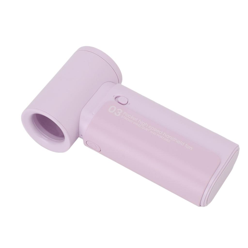 Portable Handheld Fan 4000mAh High Speed Cooling Fans Quiet Compact Pocket Fan with Lanyard for