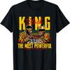 Black King The Most Powerful Piece In The Game Black History T-Shirt