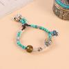 Retro Beaded Bracelet Women's Niche Design Tibetan Woven Bracelet High-end National Tide Accessories