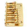 5 String Bass Bridge Adjustable Saddle Zinc Alloy Exquisite Retro Electric Bass Guitar Bridge Gold