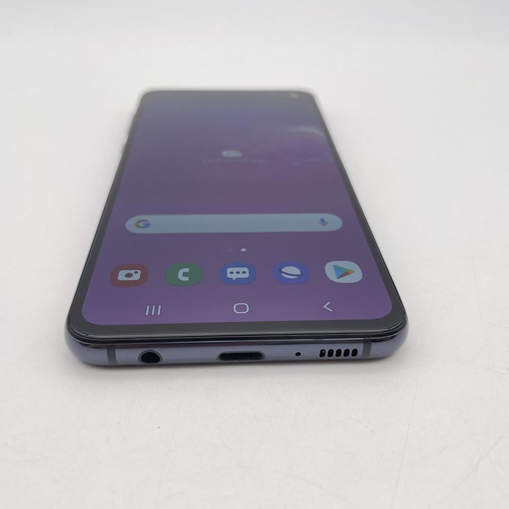 Восстановленный Samsung Galaxy S10E G970F G970U Оригинал Разблокированный Восьмиядерный 6 ГБ ОЗУ 128 ГБ ПЗУ 16 МП 5,8'' 3100 мАч Смартфон с одной/двумя SIM-картами