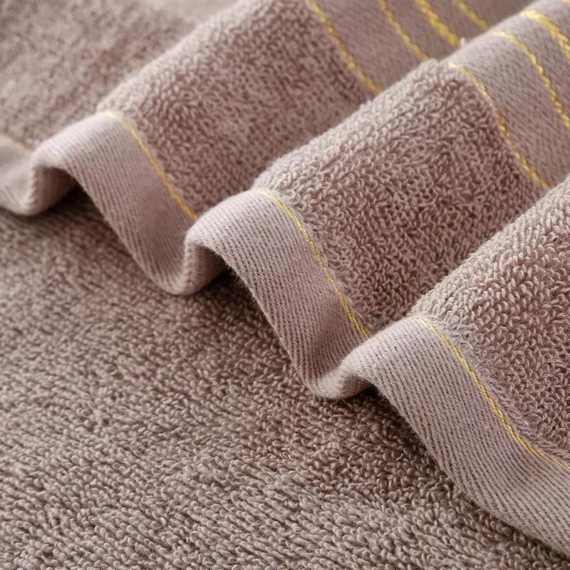 Hot Towel Thickened Bath Towels Bathroom Accessories Pure Cotton For Home & Garden Quick Absorbent Soft Spa Sauna Beach Hand