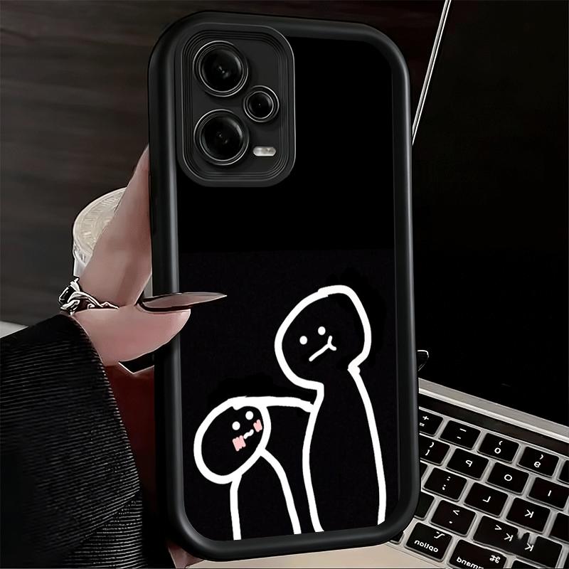 Чехол для телефона Xiaomi Redmi Note 15 14 13 Pro Plus Funny Stickman Matchman Shell 12S 11 11S 11T 5G 14S из мягкого силикона.