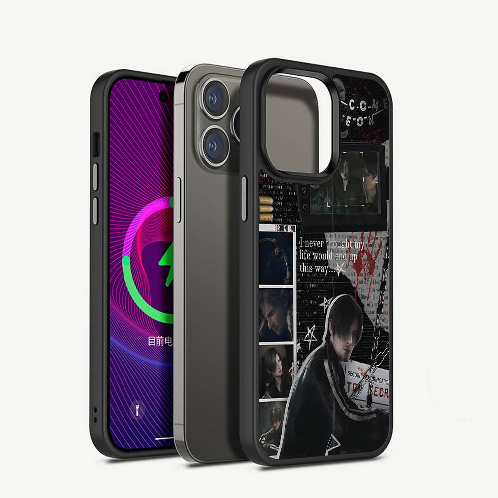 Игровой чехол R-Resident E-Evil с магнитной беспроводной зарядкой для iPhone 17 16 15 14 Plus 13 12 11 Pro Max