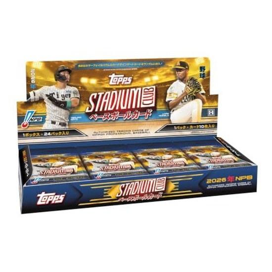 2026 Topps NPB Stadium Club - Box Professional Baseball (1 24 packs) Trading Cards