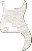 Pickguard USA Genuine Parts Fender Pickguard Standard Precision Bass 13 Screw White Pearl 4 Ply Fender USA Compatible Precision Bass 992160000