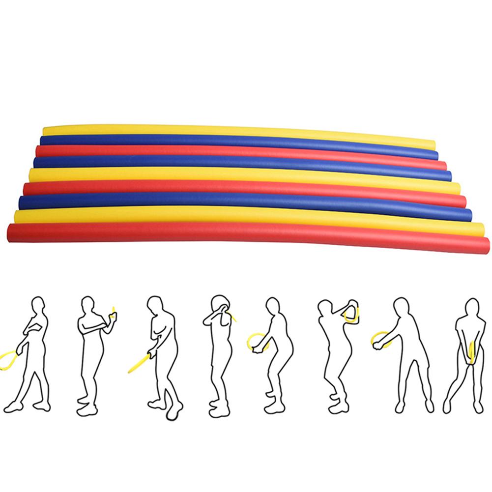 Golf Swing Practice Stick Golf Power Stick Swing Trainer Aid Soft Baton Golf Training Aid Magnet Lie Angle Tool Training Aids For Strength Tempo Train