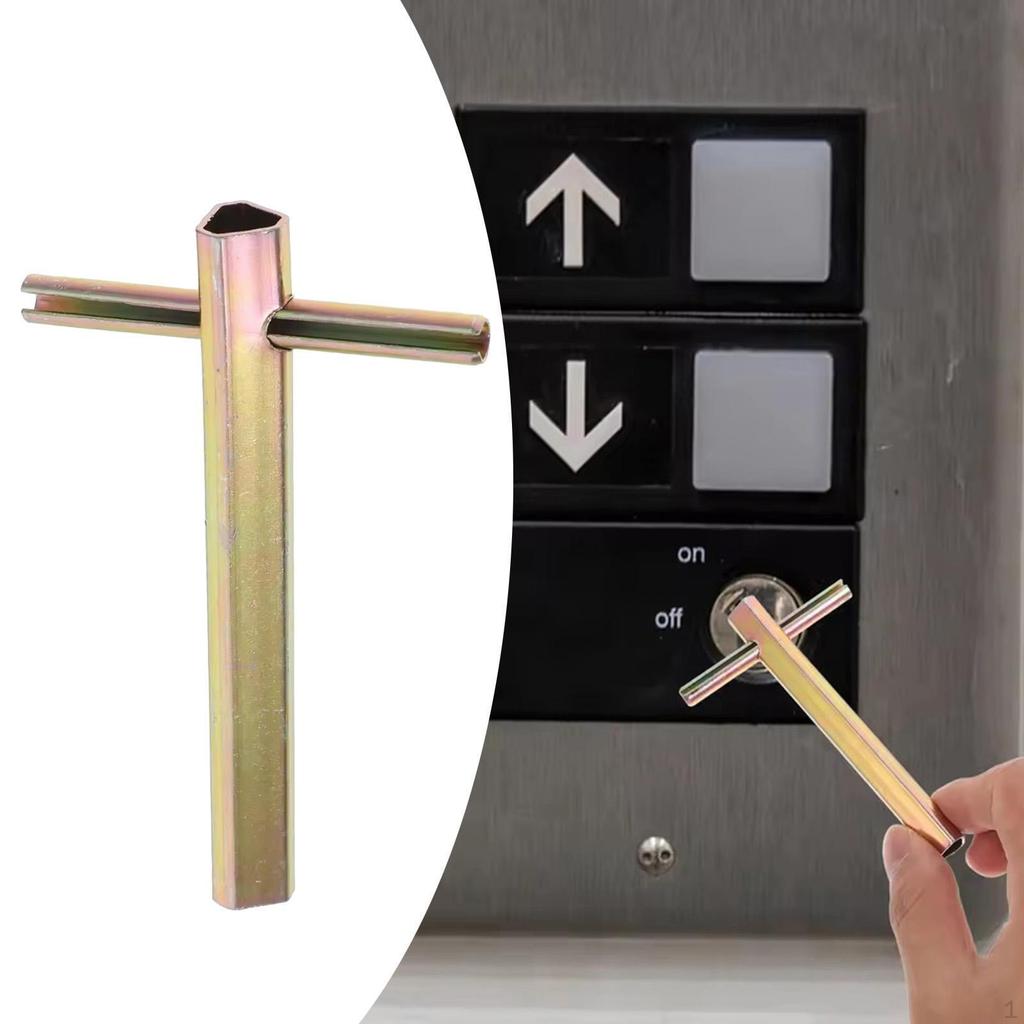 Elevator Door Key Triangle for Shopping Mall Building Emergency