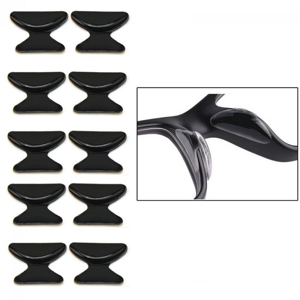 5pairs Convenient Spectacles Sunglass Anti-Slip Silicone Nose Pad Stick on