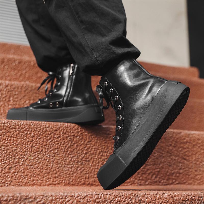 Серия Arc Moon тех же досок, черная с увеличением высоты и старой полировкой, мужская и женская одного стиля, повседневные для пар 33356-J