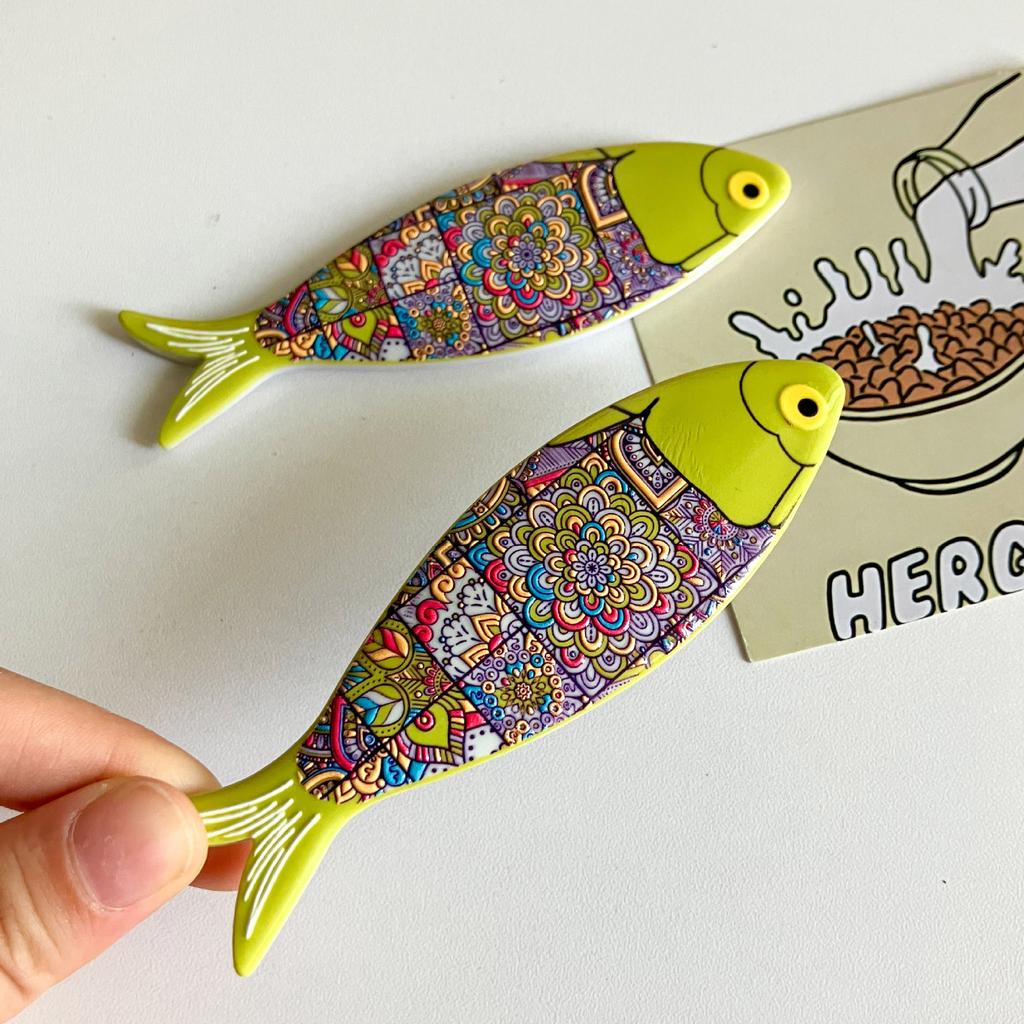 Домашний декор Смола Толстоголовая рыба Открывалка для бутылок Креативный Портативный Стикер на холодильник Сделай сам Милый Магнит на холодильник Шкафчик