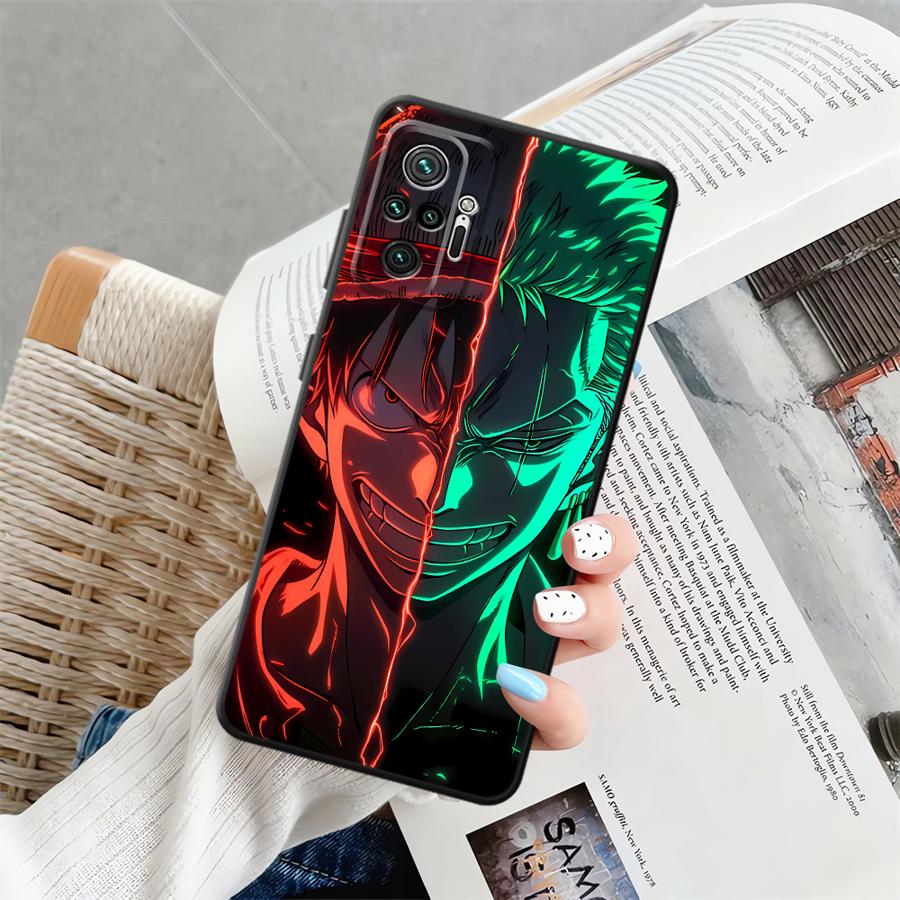 Чехол для телефона Funda для Xiaomi Redmi Note 12S 11S 10 9 8 Pro 11 13 12 Pro Plus 10S 9s One Piece Luffy