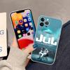 Чехол Rapper JuL C'est Pas Des Lol для IPhone 17 16 15 14 13 12 Mini 11 Pro Max Прозрачный