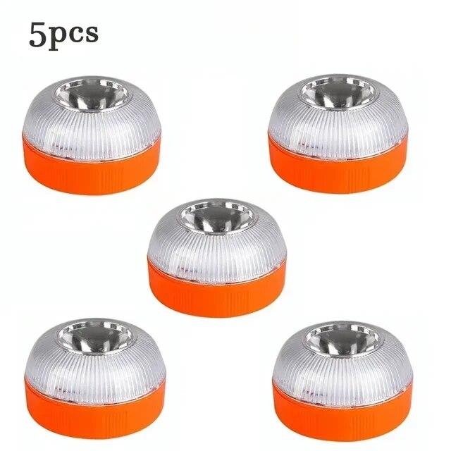 Новейший портативный аварийный светильник V16, сертифицированный автомобильный аварийный маяк оранжевый/синий/красный магнитный индукционный стробоскоп