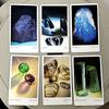 The Tarot of Gemstones and Crystals 78 Pcs Vintage 1996 Tarot Deck 10.3*6cm