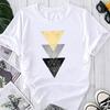 (Asian Size) Fashion Print Graphic Tee Female Casual T Clothing Casual Abstract Trend Cute 90s Style Women's Summer Top Short Sleeve T-shirt