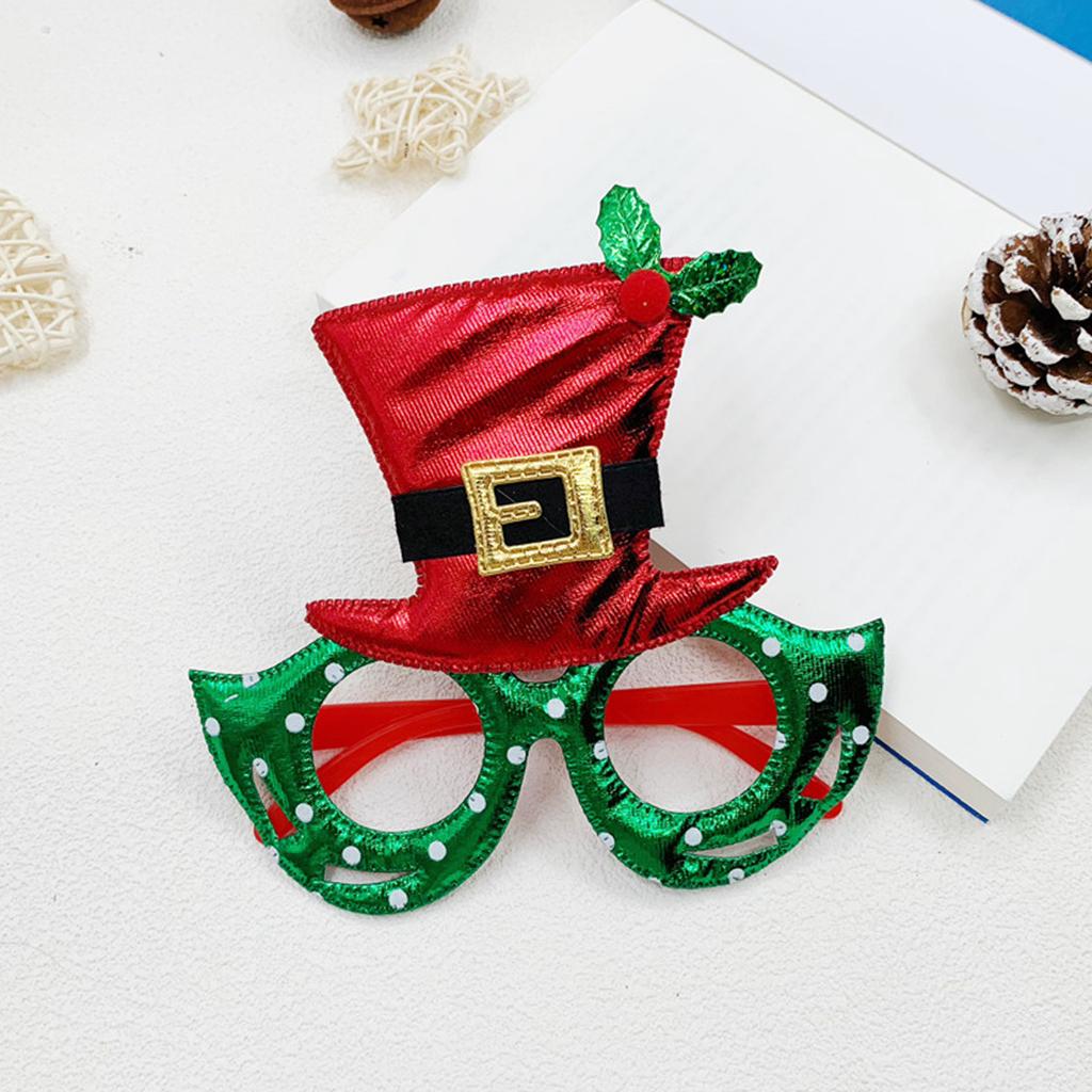 Christmas Glasses New Year Glasses Cartoon Christmas Party Decorations Christmas Gift Unique Take Photo Props