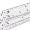 Multifunctional Foldable Rulers 5 Blades Scale Ruler Fan Shape Scale Ruler  School Supplies