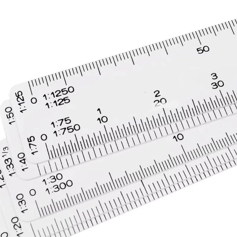Multifunctional Foldable Rulers 5 Blades Scale Ruler Fan Shape Scale Ruler  School Supplies