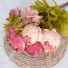 Head Artificial 13 Core Peony Flower With Lifelong Beauty For House Decoration