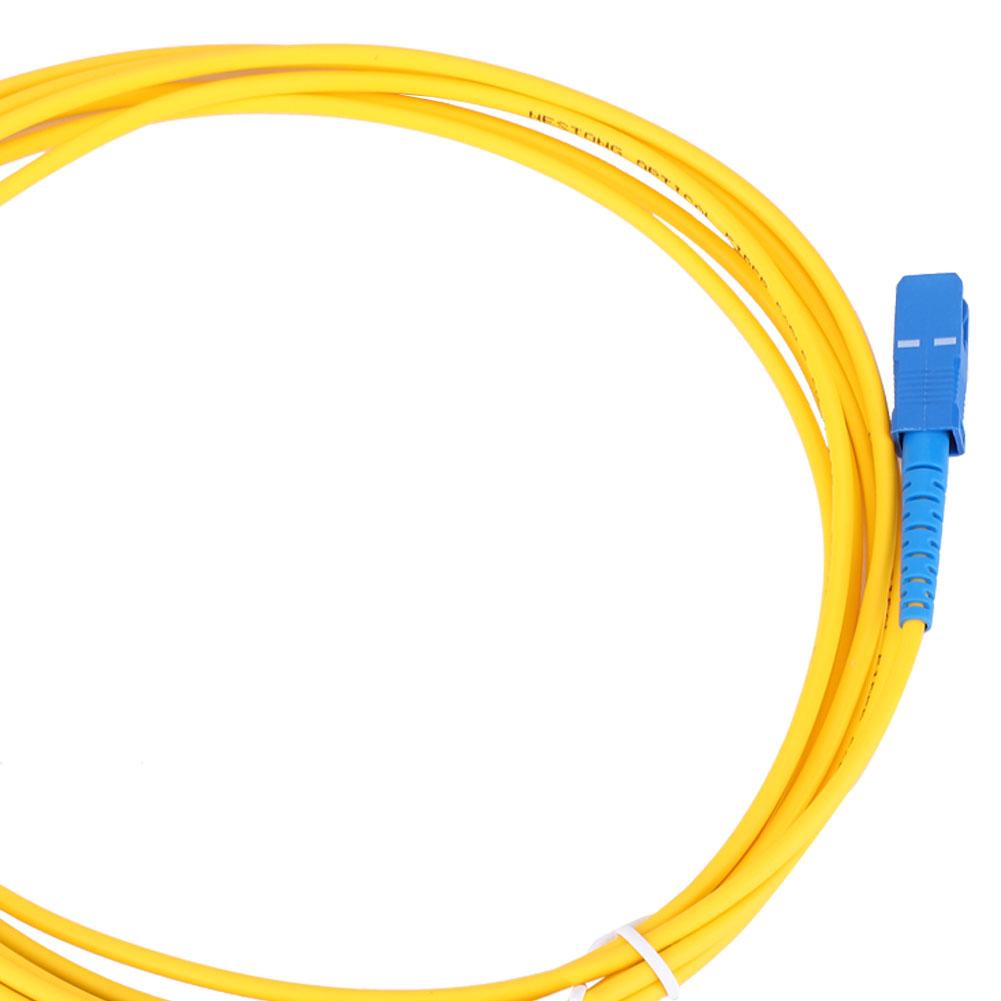 Single Mode Jumper High Quality PVC Sc APC?Sc UPC Netrorking Cables 10 Meters Length