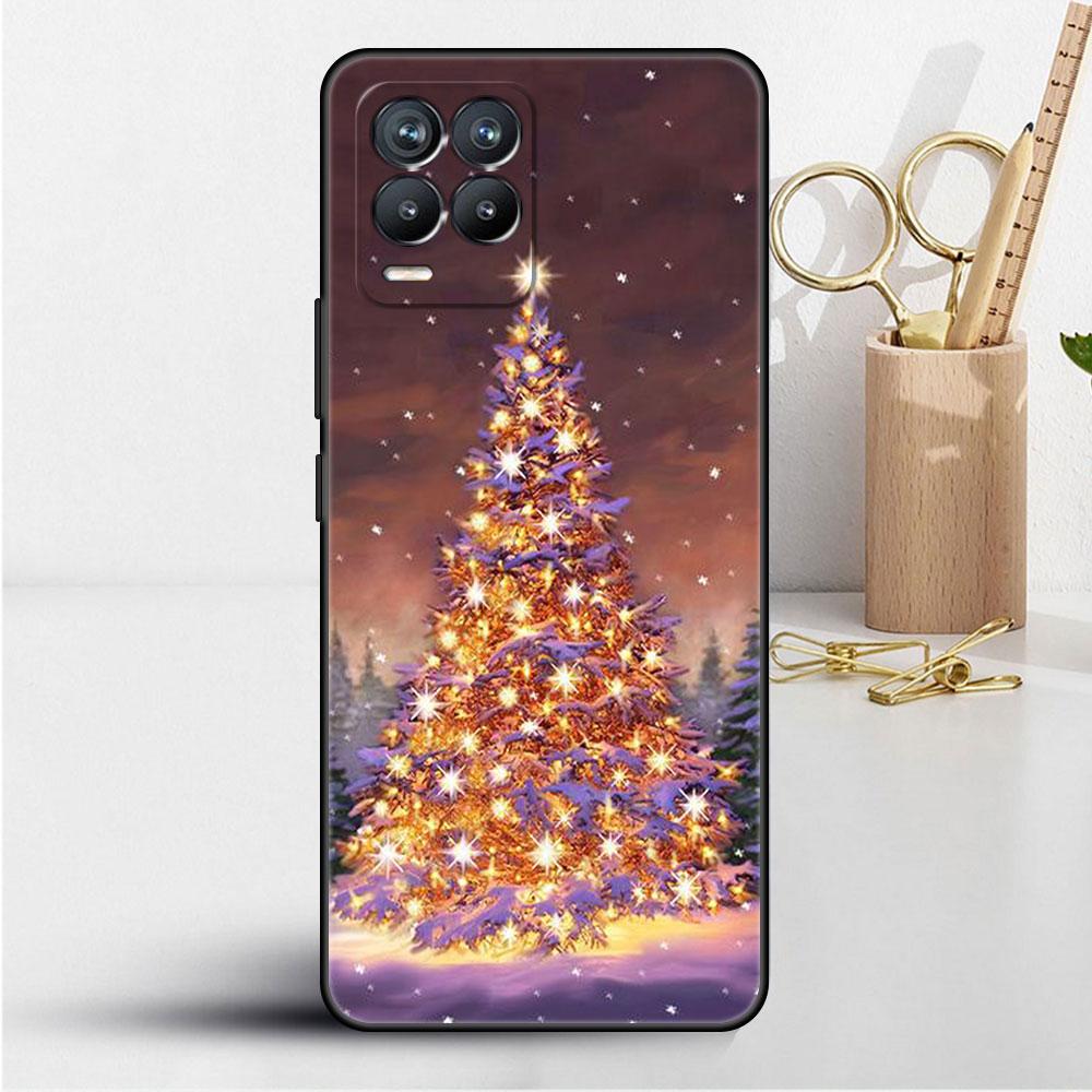 Чехол для Realme 8 C21y GT Neo 2 3 8i C21 7 C11 6 C12 C35 C3 GT 9 Pro C12 Master Funda Чехол для телефона Веселая рождественская елка Олень