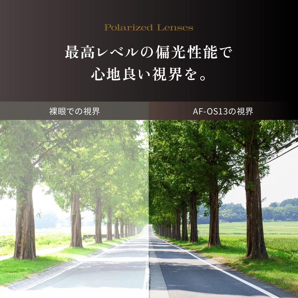 Солнцезащитные очки Over Polarized Over Stylish Smoke [AFIT] Очки, Солнцезащитные очки, AF-OS13-C1-PSM Черный/Поляризованный