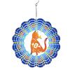 Metal Cat Decorative Wind Chimes Outdoor Garden Decorative Hanging Wind Chimes