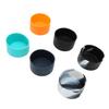 6Pcs Water Bottle Boot Food Grade Silicone Anti Slip Assorted Colors Protective Silicone Boot for Family Office Travel